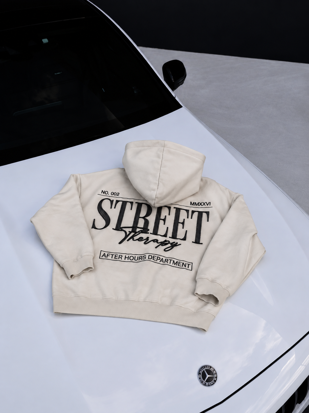 AFTER HOURS HOODIE CREAM