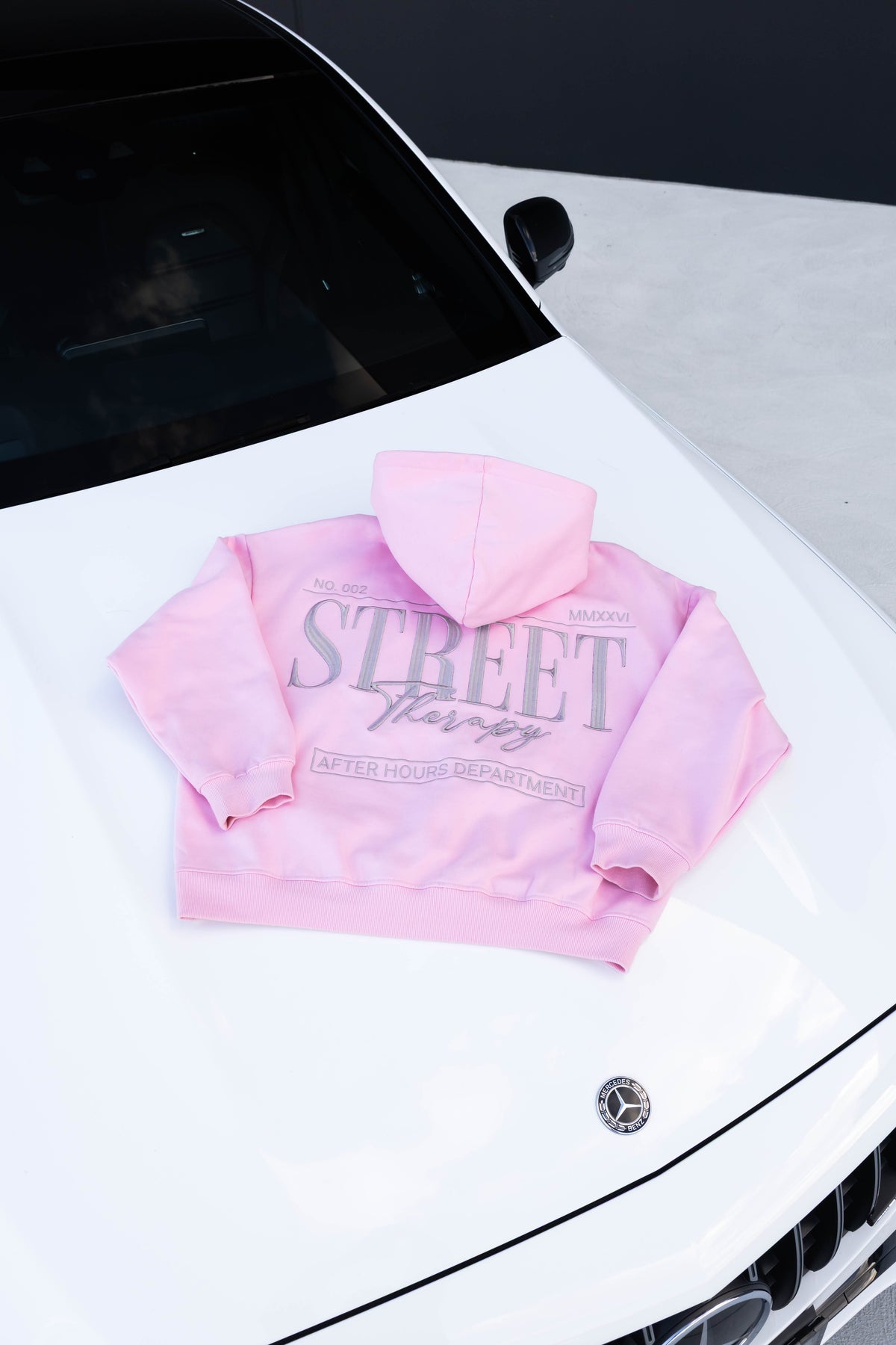 AFTER HOURS HOODIE PINK