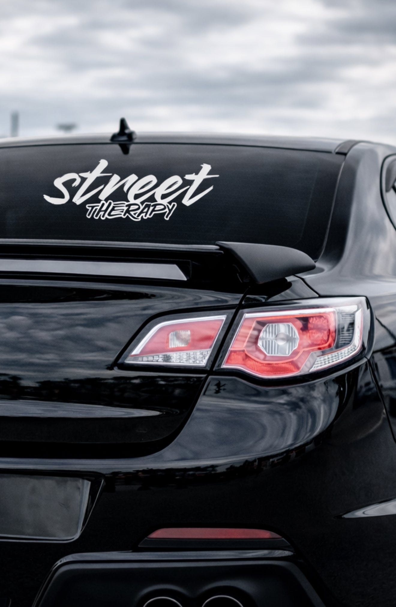 Street Therapy window decal