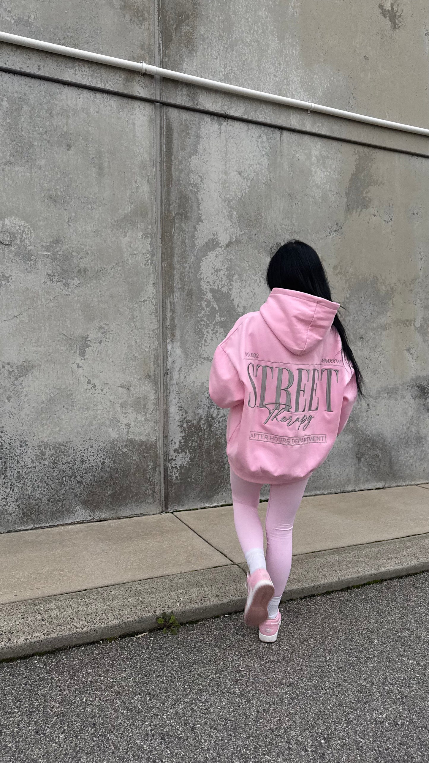 AFTER HOURS HOODIE PINK