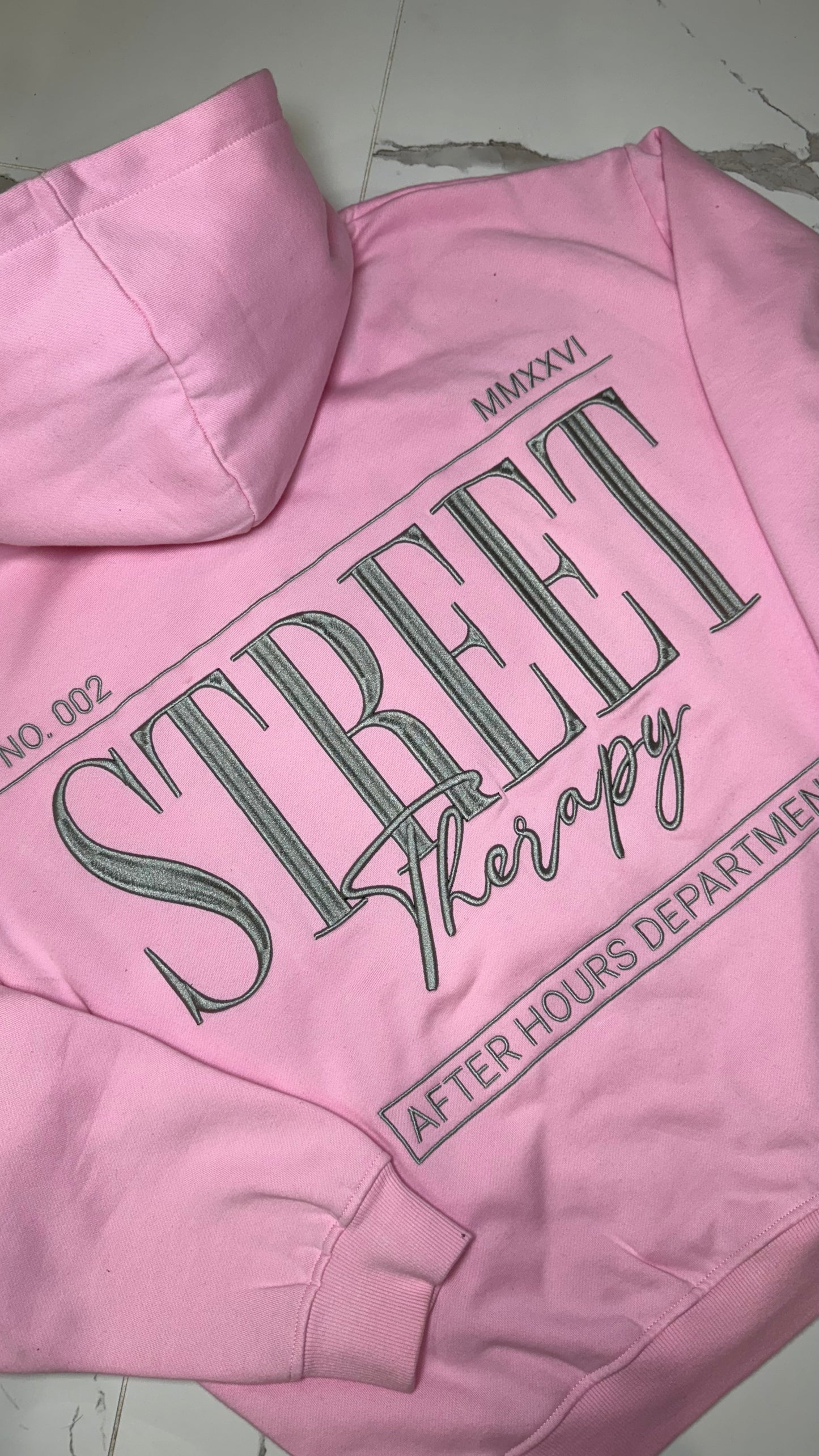 AFTER HOURS HOODIE PINK